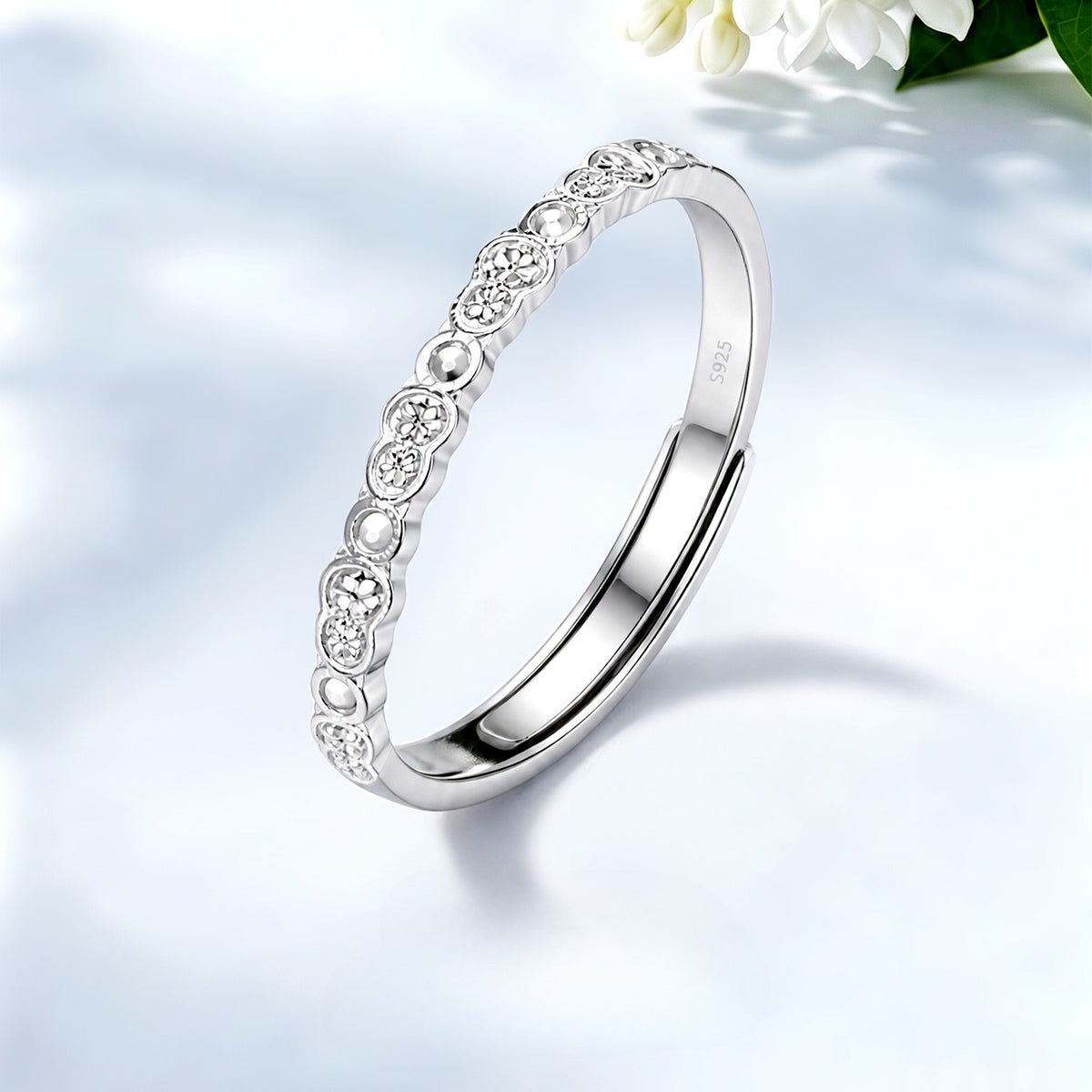Fulu Gourd S925 Sterling Silver Ring