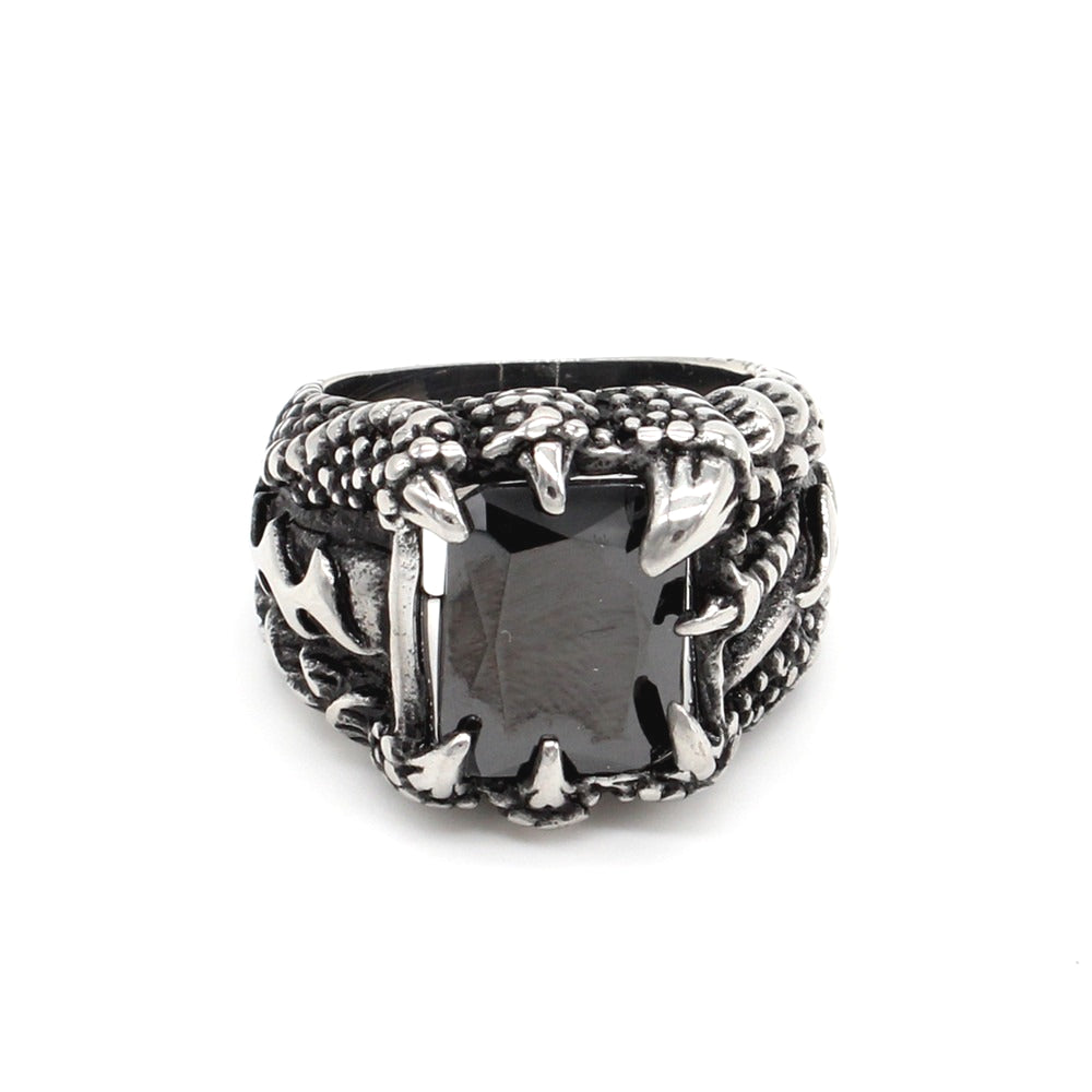 Dragon Claw Ring Titanium Steel Unisex Jewelry Bold Fashion Statement For Men And Women Planderful Everyday Genie