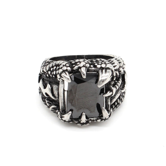 Dragon Claw Ring Titanium Steel Unisex Jewelry Bold Fashion Statement For Men And Women Planderful Everyday Genie