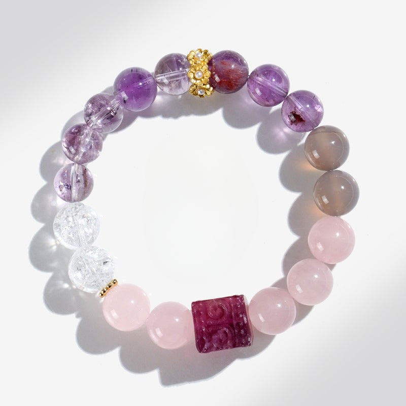 Planderful Fortune's Favor Bracelet – Elegant Crystal Design for Positive Energy