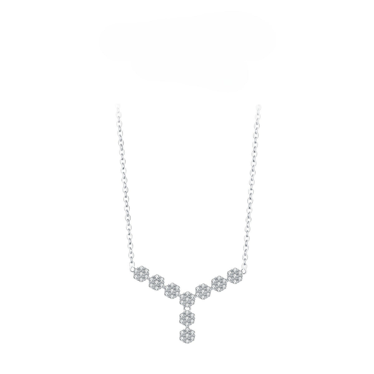 925 Sterling Silver Floral Jewelry Set