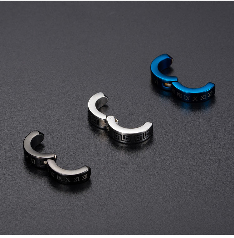 Hip Hop Hipster Free Piercing Ear Clips for Men Style