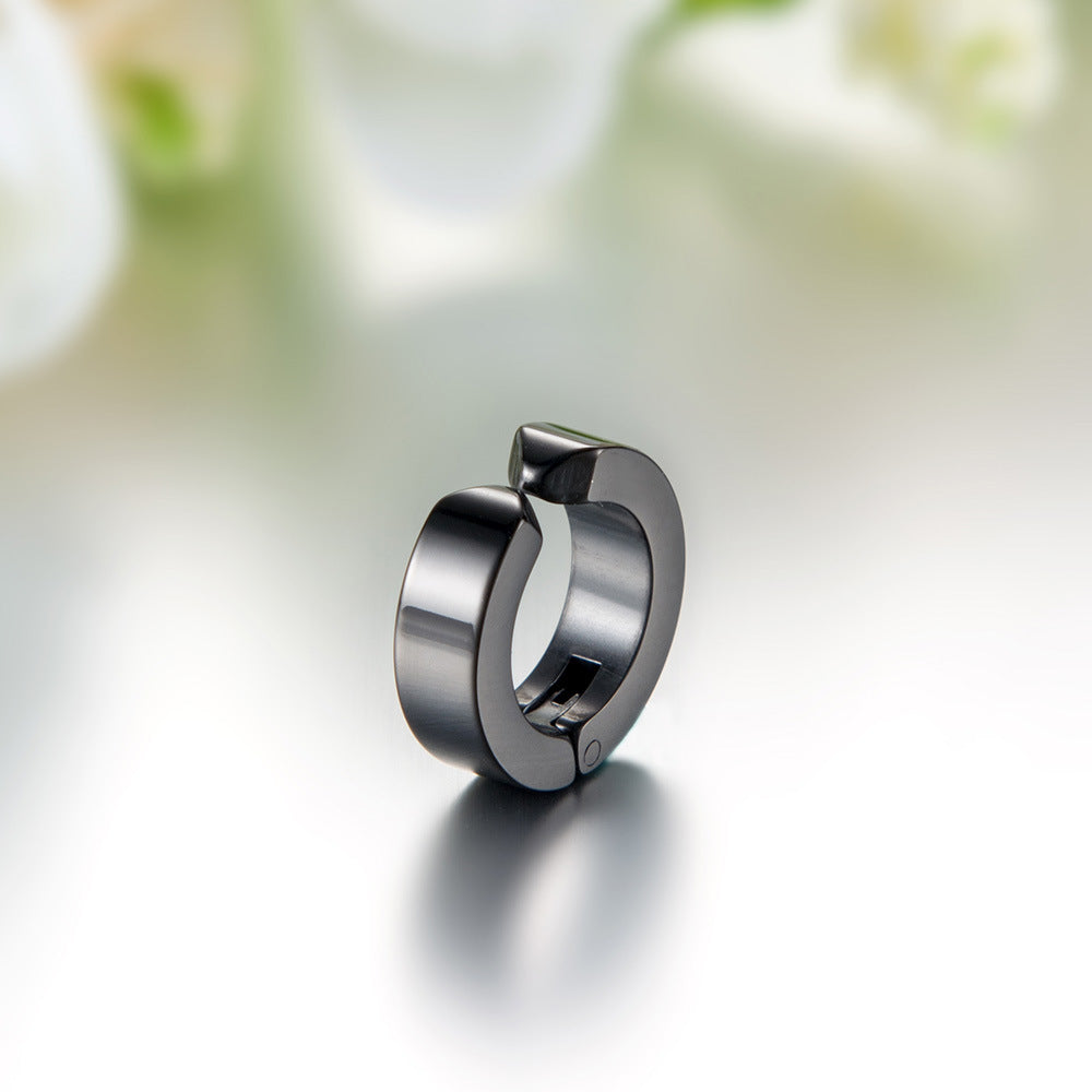 Hip Hop Hipster Free Piercing Ear Clips for Men Style