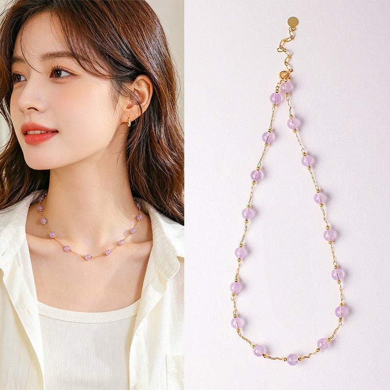 Pearl Crystal Necklace