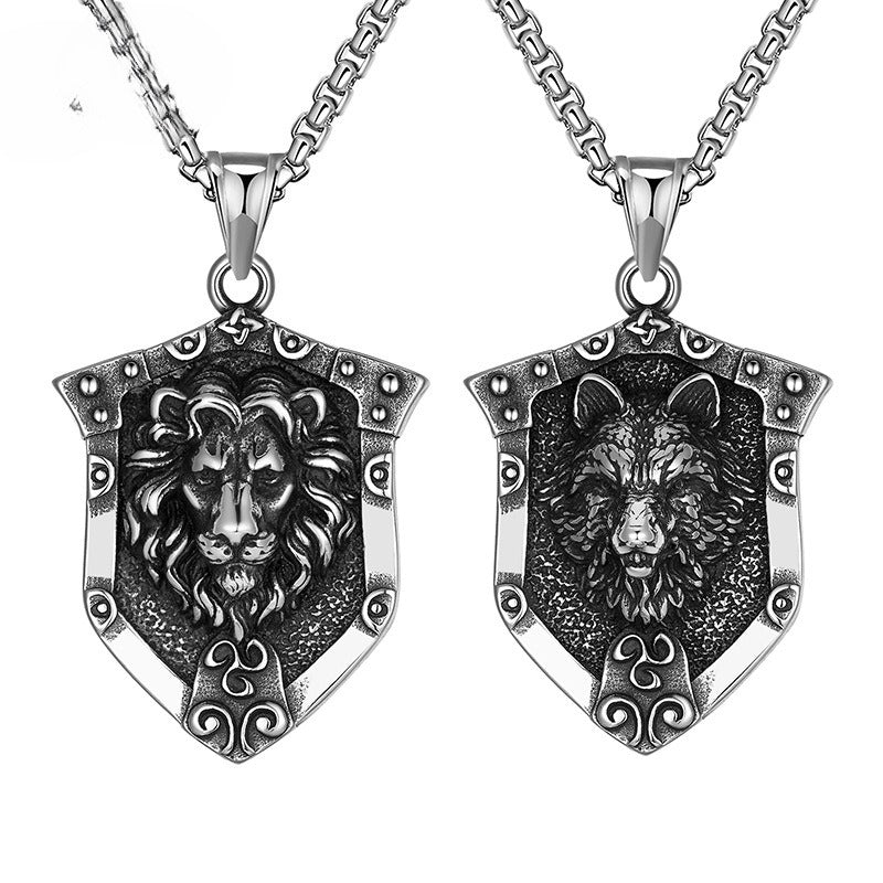 Steel Necklace – Statement Men's Necklace