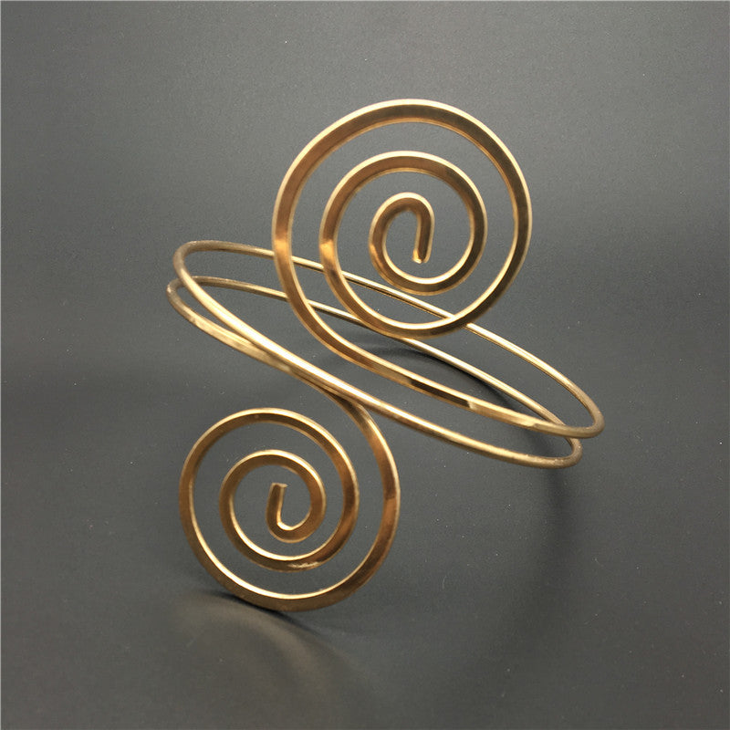 Exaggerated Alloy Arm Rings - European and American Women's Jewelry