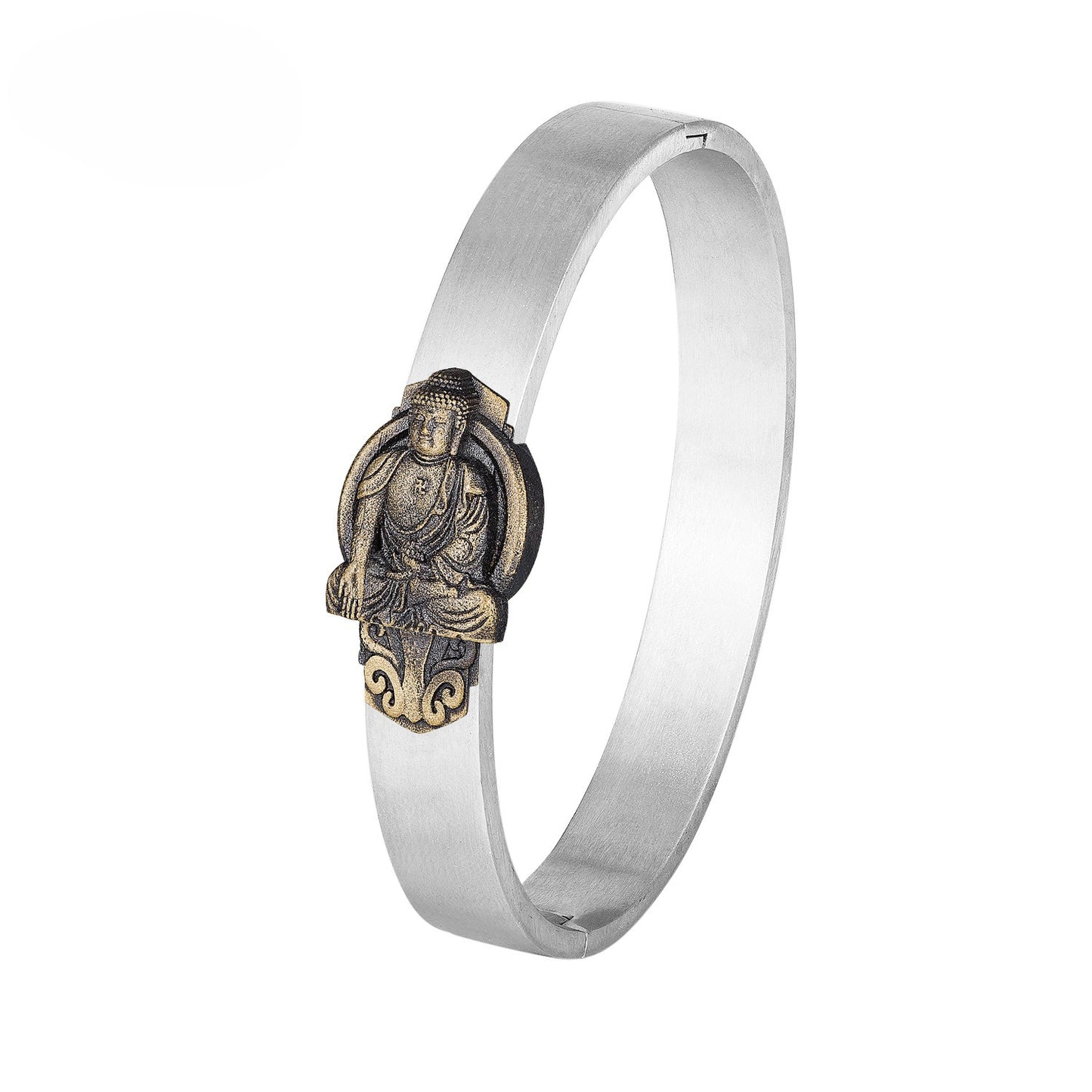 Steel Bracelet - Elegant Zodiac Saints Mantra Design For Everyday Wear Perfect Gift Idea