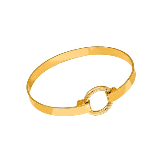 Planderful Vienna Verve Bracelet – Exquisite Metal Round Buckle Design