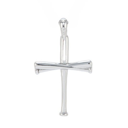 Stylish Baseball Cross Titanium Steel Pendant for Men