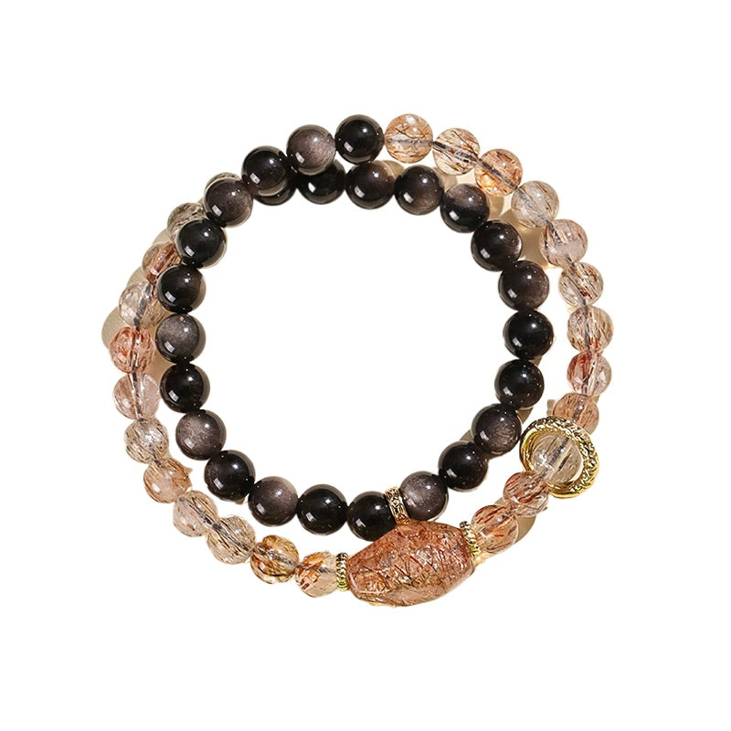 Planderful Fortune's Favor Bracelet – Elegant Crystal Beaded Design