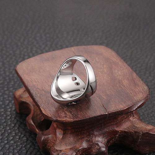 Titanium Steel Skull Ring - Bold European and American Style for the Modern Man