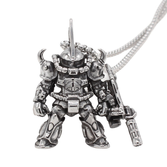 Personalized Retro Transformers Titanium Steel Pendant for Men - European and American Style Wholesale Jewelry