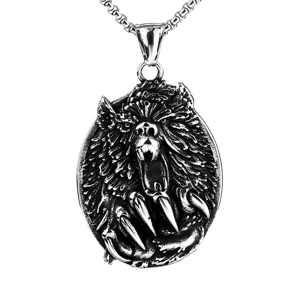 European and American Style Viking Pendant Necklace for Men