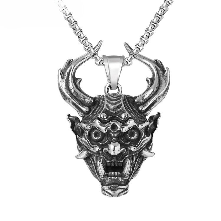 Dragon Monster Titanium Steel Pendant Necklace