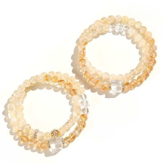 Planderful Fortune's Favor Bracelet – Elegant Crystal Beaded Design