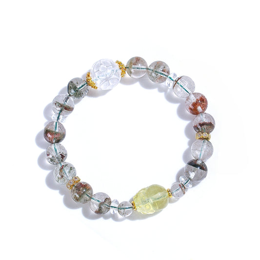 Planderful Fortune's Favor Bracelet – High-End Citrine and Crystal Design