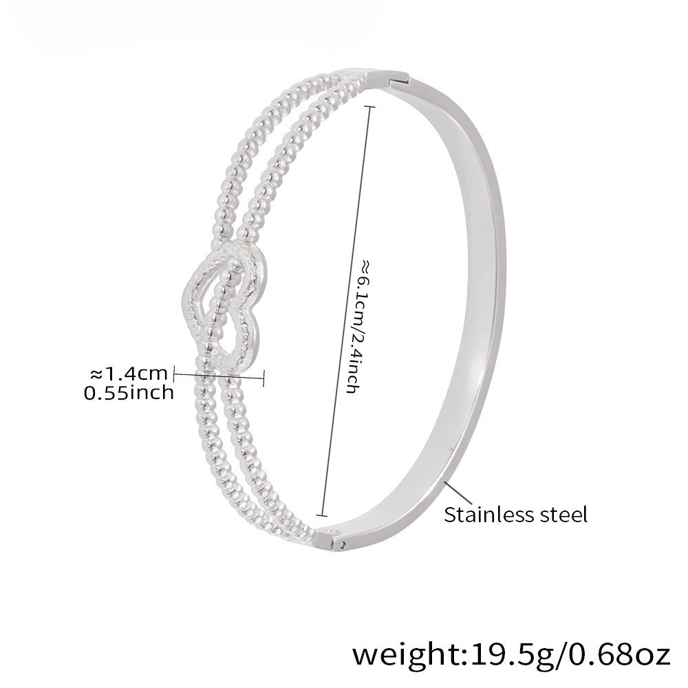 Planderful Stainless Steel Bracelet Unisex Versatile