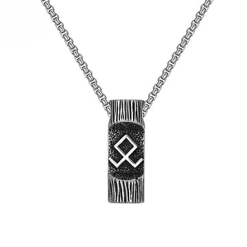 Steel Necklace - Elegant Viking Pendant