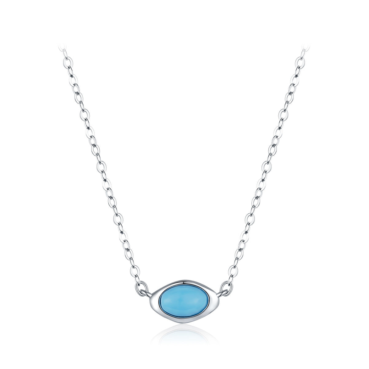 Planderful Everyday Genie Necklace – Irregular Turquoise Stacked Design