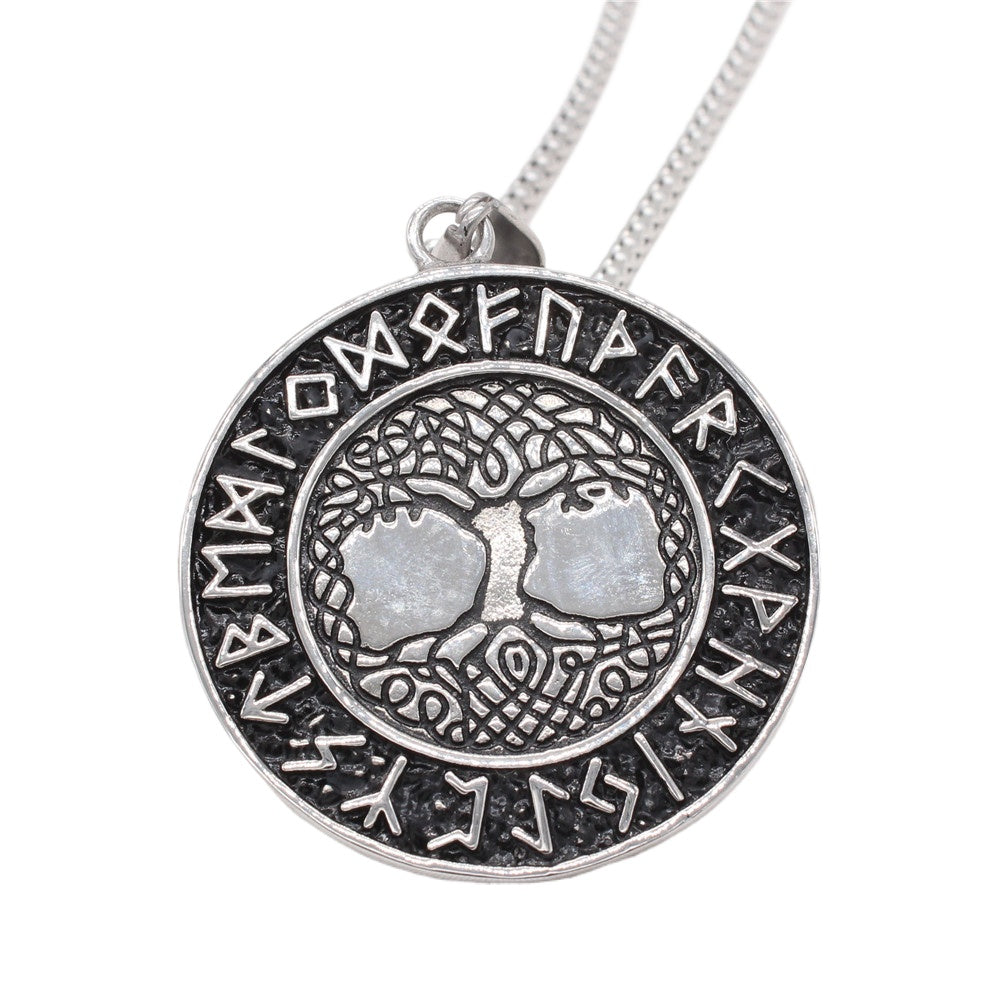 Viking Rune Pendant Titanium Steel By Planderful For Men And Women Protection Charm Everyday Genie