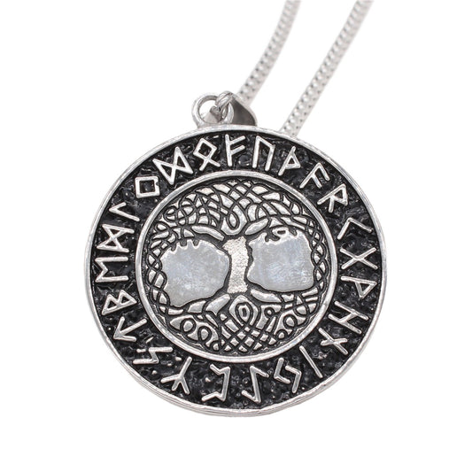 Viking Rune Pendant Titanium Steel By Planderful For Men And Women Protection Charm Everyday Genie