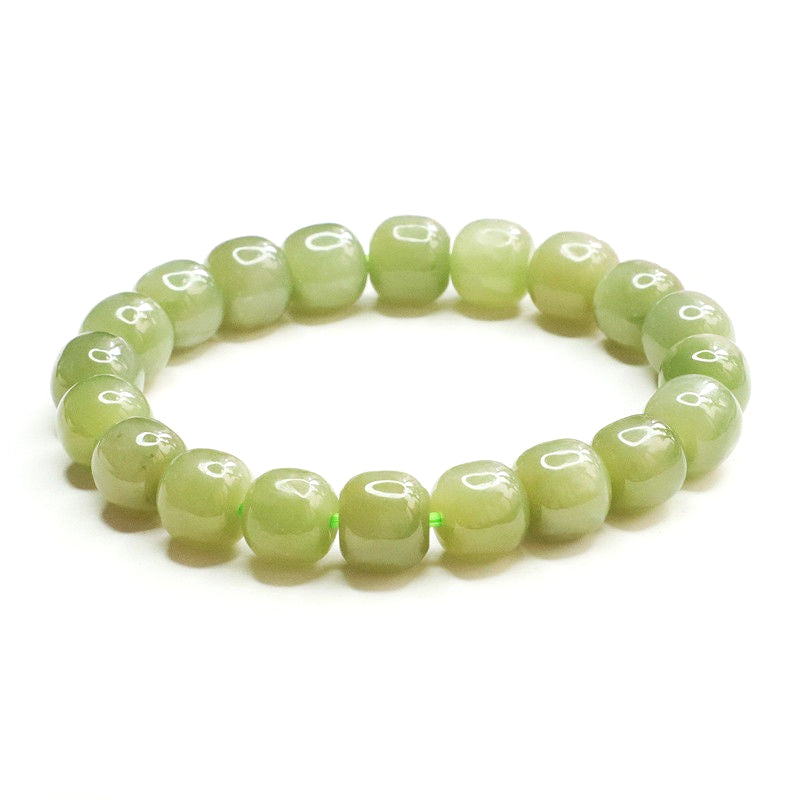 Hetian Jade Classic Vintage Bead Bracelet