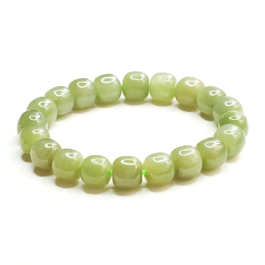 Hetian Jade Classic Vintage Bead Bracelet