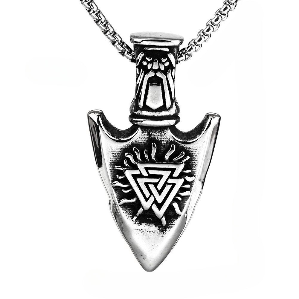Norway Nordic Viking Pendant Personalized Men's Necklace