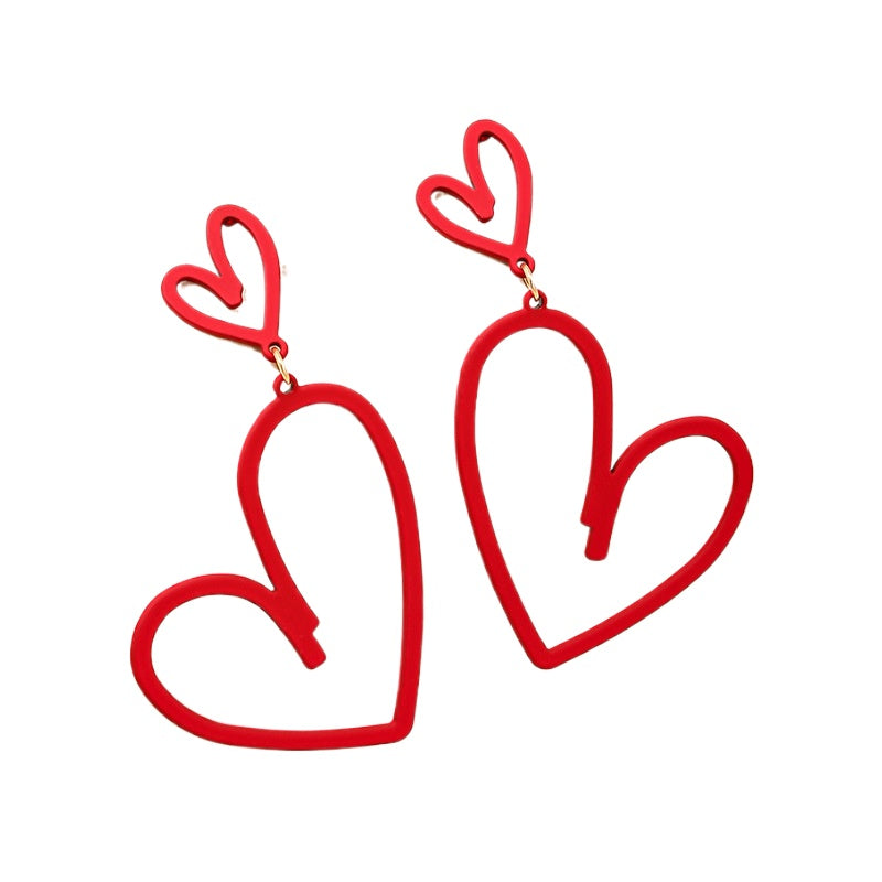 Sweet Summer Romance Metal Earrings - Vienna Verve Collection