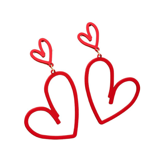 Sweet Summer Romance Metal Earrings - Vienna Verve Collection