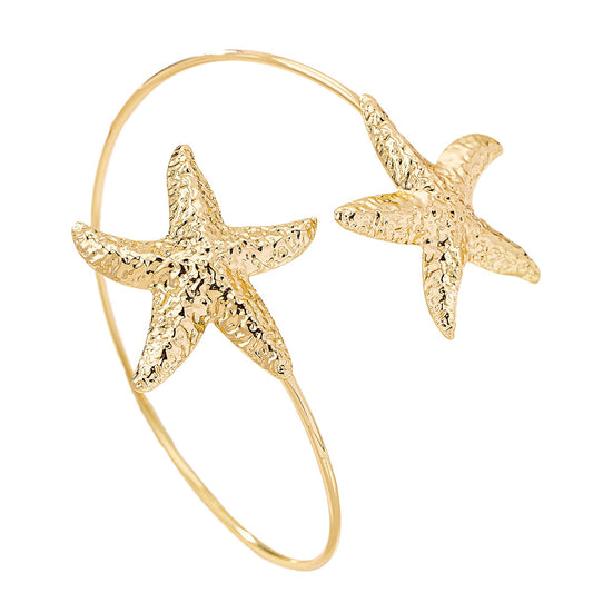 Planderful Vienna Verve Bracelet – Fashionable Three-Dimensional Starfish Design