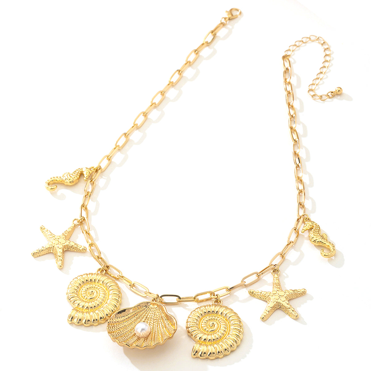 Planderful Vienna Verve Necklace – Fashionable Marine Life Pendant