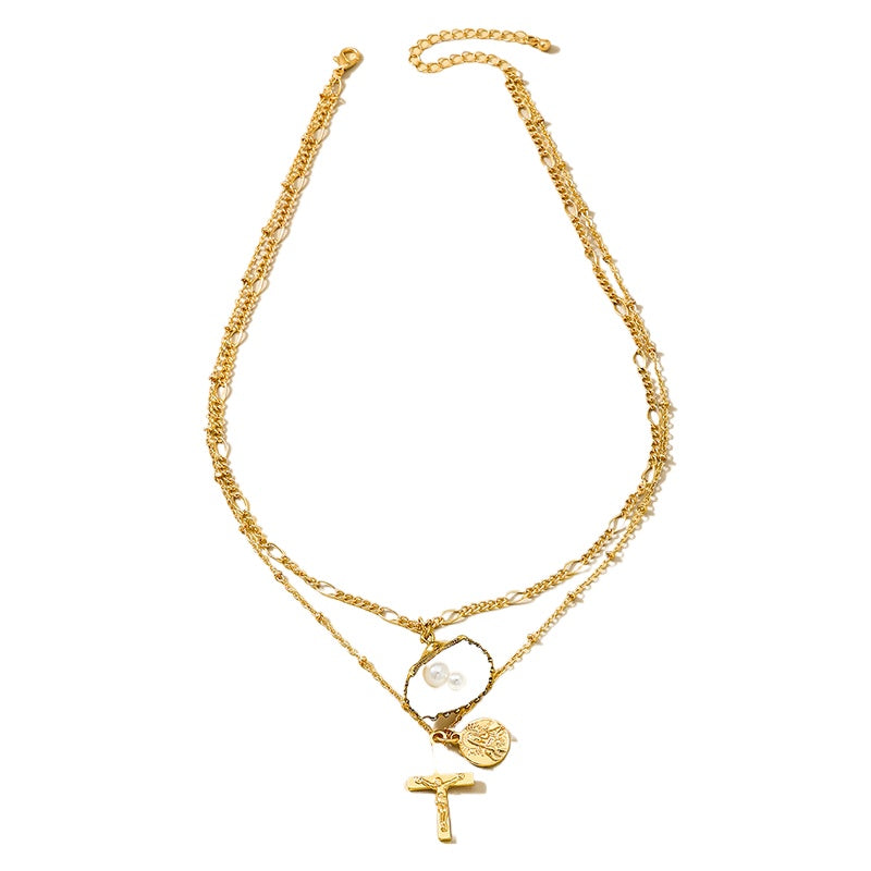 Planderful Vienna Verve Necklace – Fashionable Personalized Ocean Stacked Design