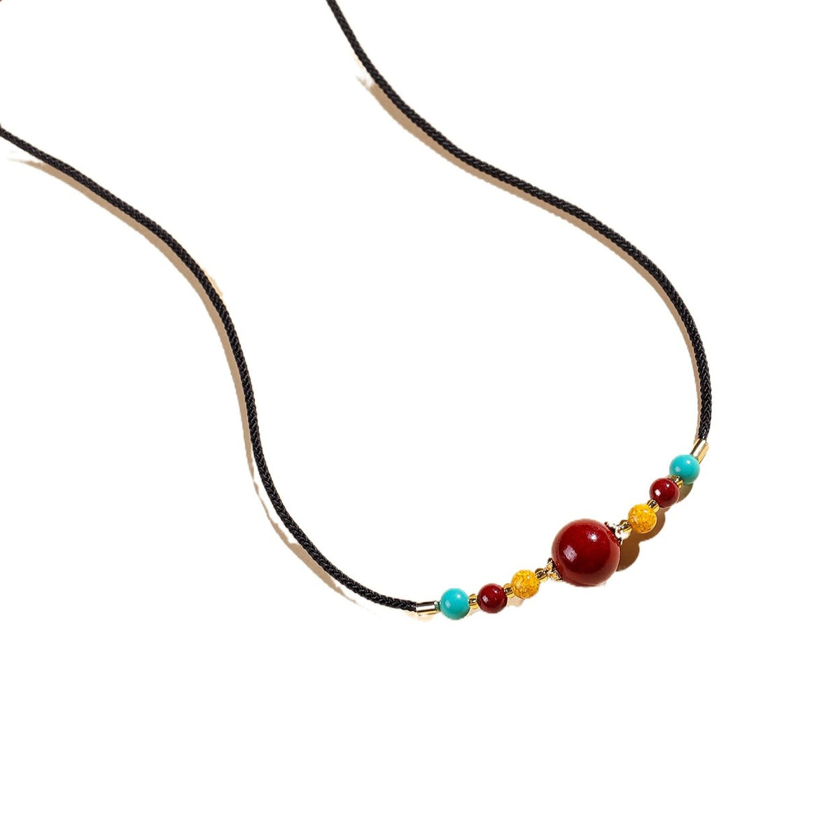 Cinnabar Zodiac Pendant Necklace