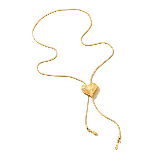 Planderful Vienna Verve Necklace – Fashionable Metal Tassel Design