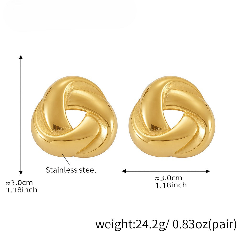 Planderful Geometric Tassel Stained Glass Earrings Women