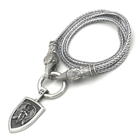 Viking Angel Sword Necklace - Norse Legacy Collection - Men's Fashion Amulet
