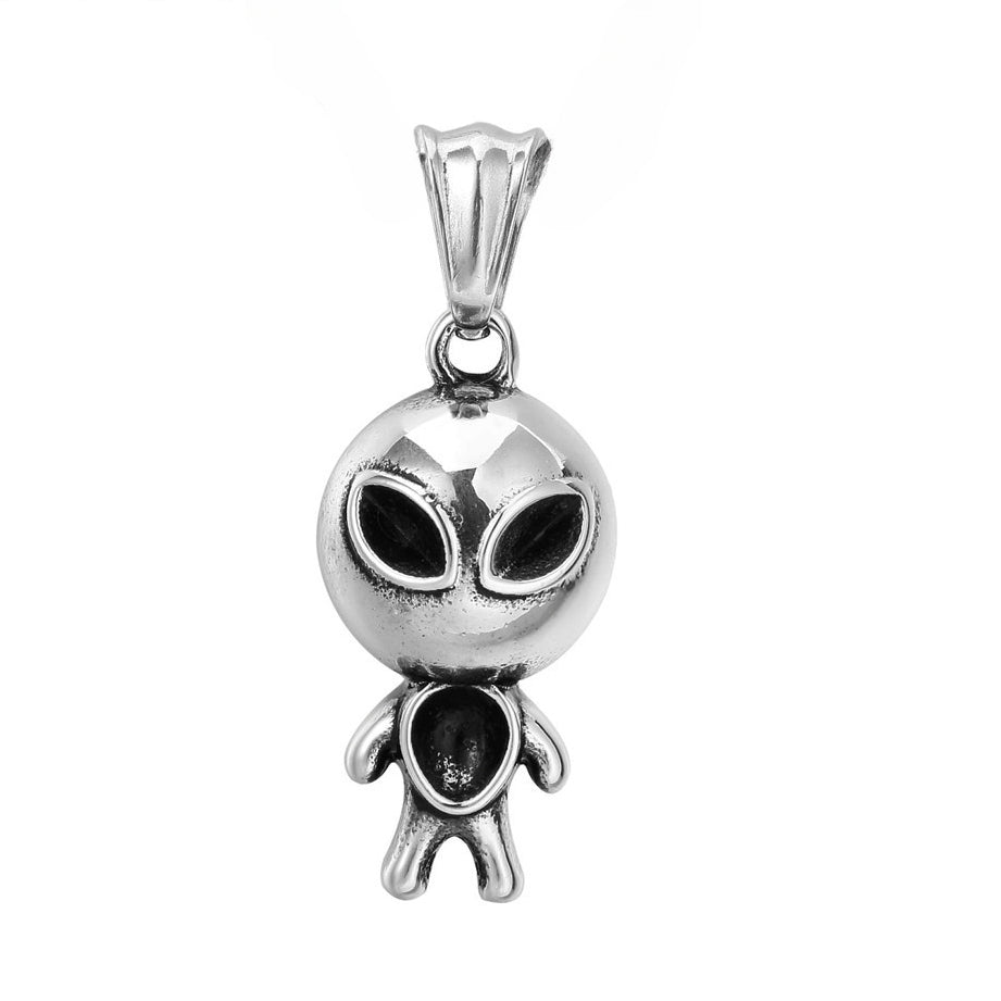 Alien ET Titanium Steel Pendant for Men