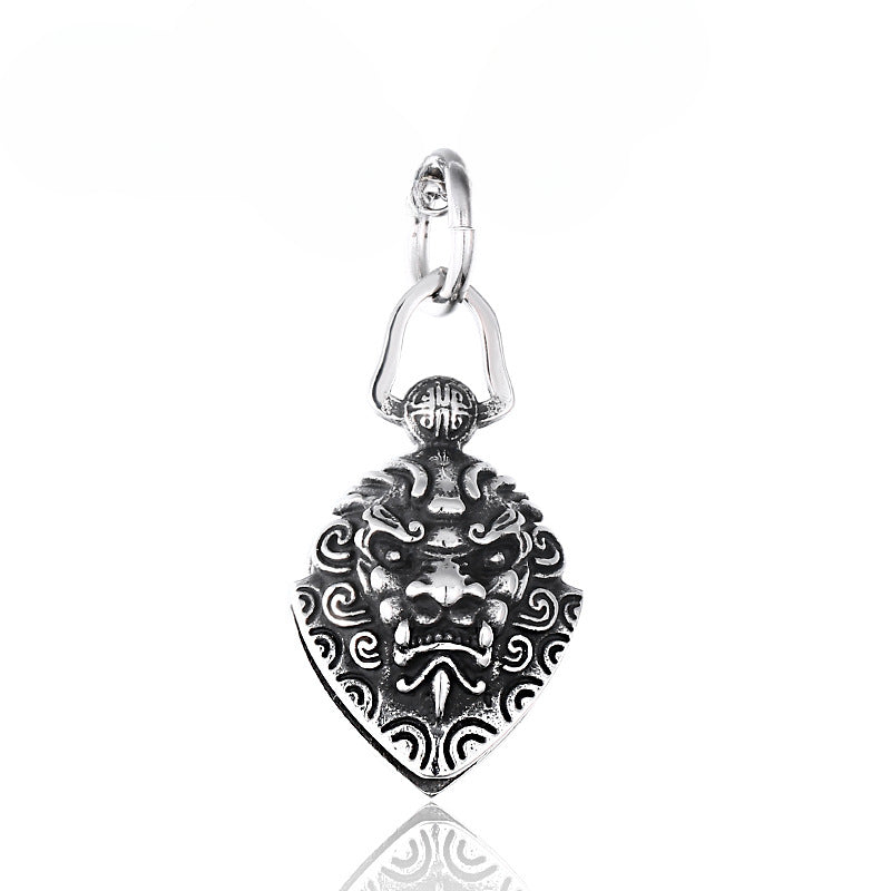 Retro Titanium Steel Pendant for Men - Wholesale Ethnic Style Stainless Steel Jewelry