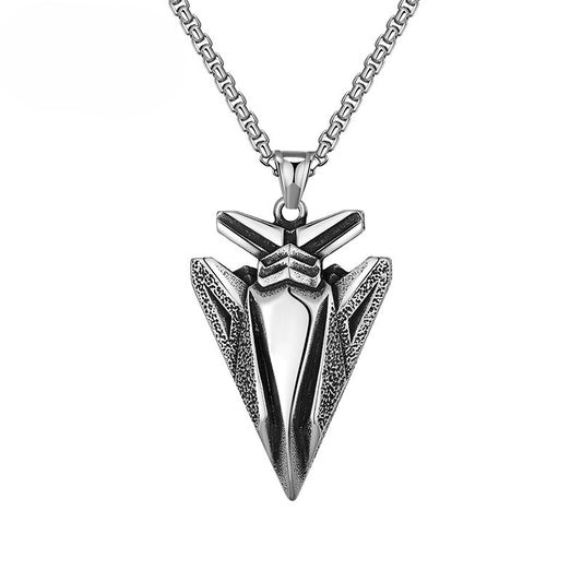 Steel Necklace Vintage Hip Hop