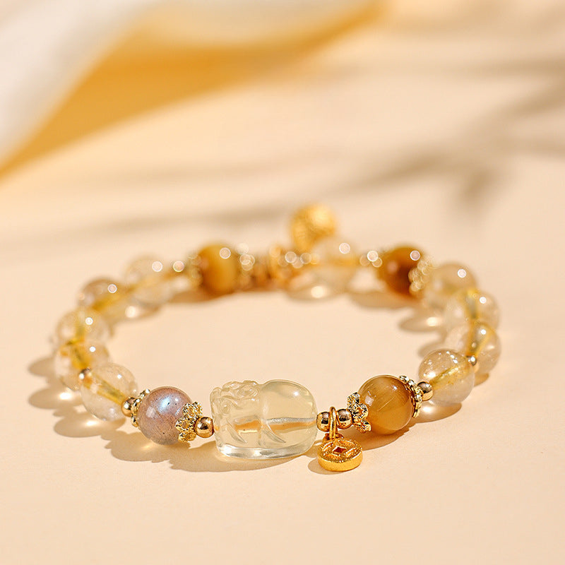 Planderful Fortune's Favor Bracelet – Original Design with Lucky Crystal