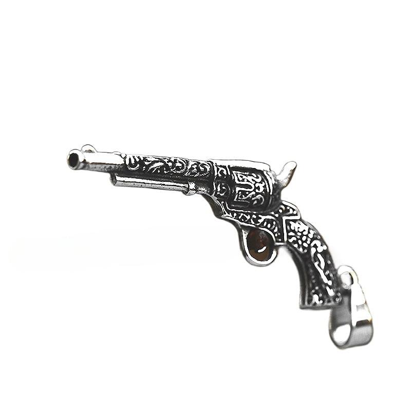 Custom Vintage Men's Pendant Jewelry - Dominant European and American Style Titanium Steel Accessories for Wholesale