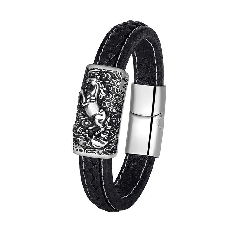 Steel Bracelet – Vintage Everyday Wear For Modern Casual Men's Jewelry And Accessories