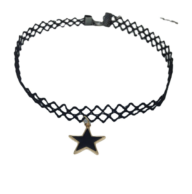 Starlight Lace Necklace for Stylish Women from Europe and America