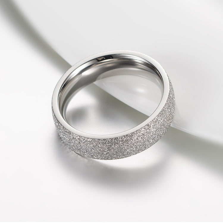 Japanese And Korean Style Colorful Rose Gold Ring For All