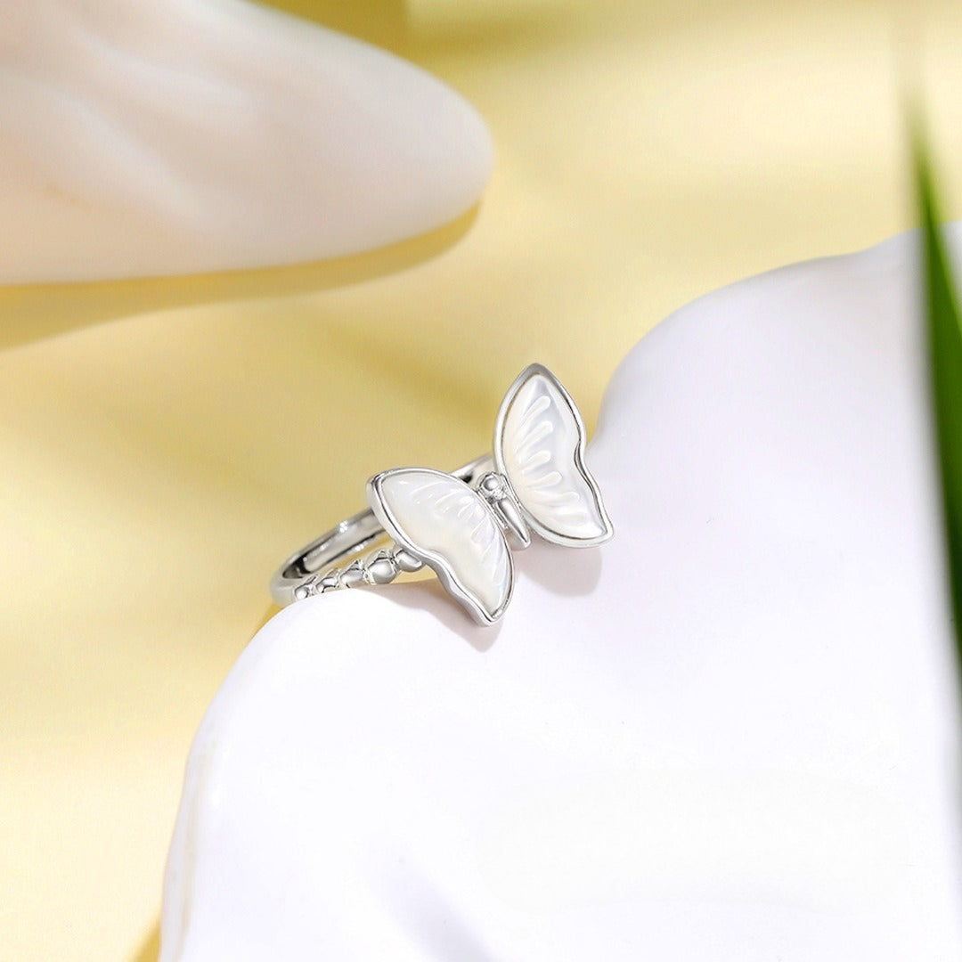 Butterfly Super 925 Sterling Silver Women's Ring