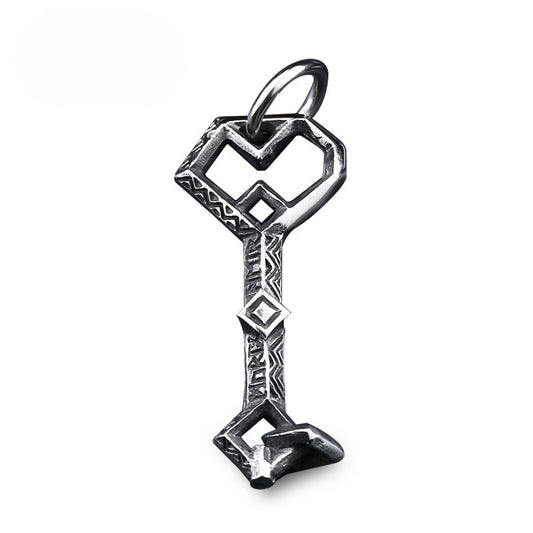 Titanium Steel Hexagram Pendant – Stainless Steel Casting Necklace