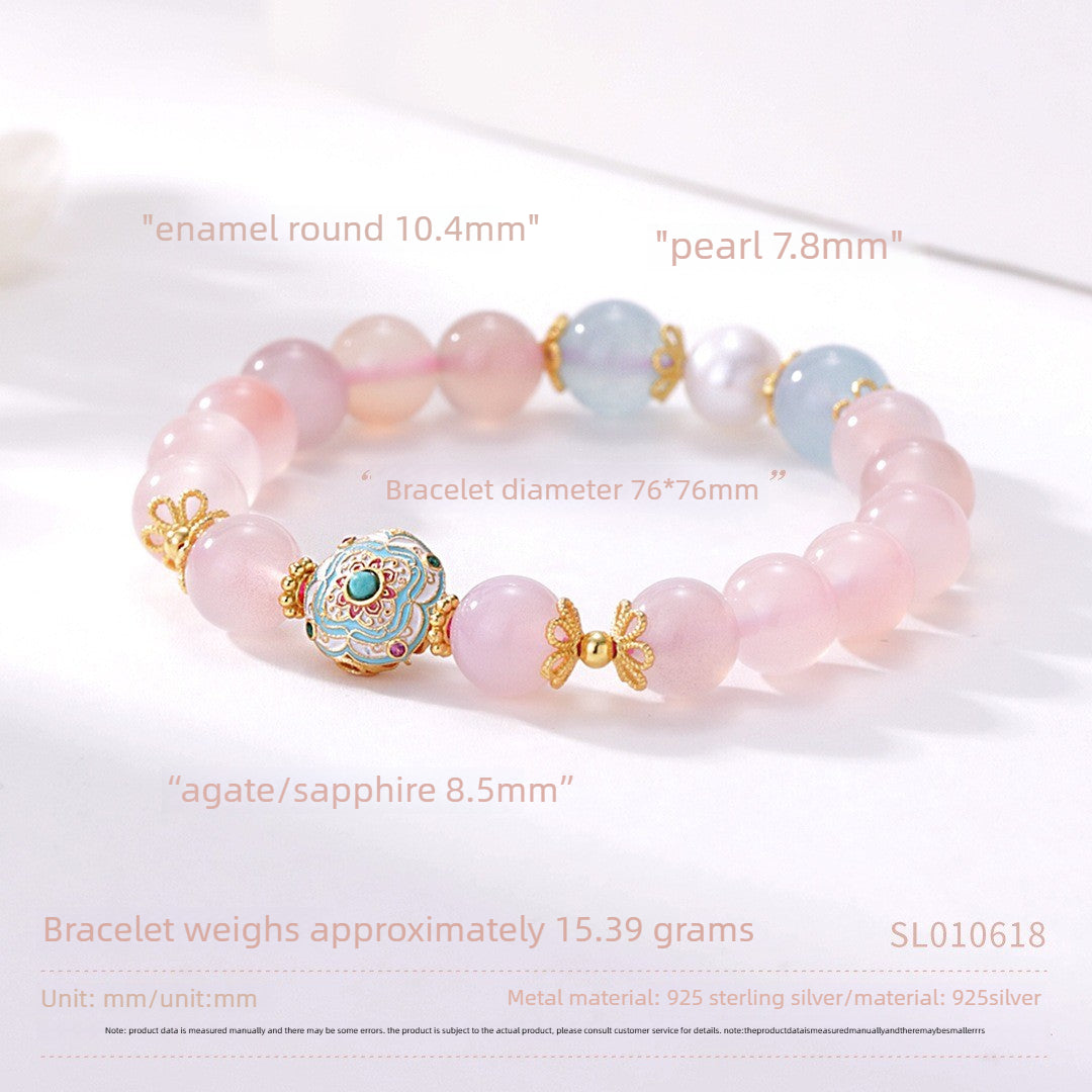 Aquamarine Salt Bracelet