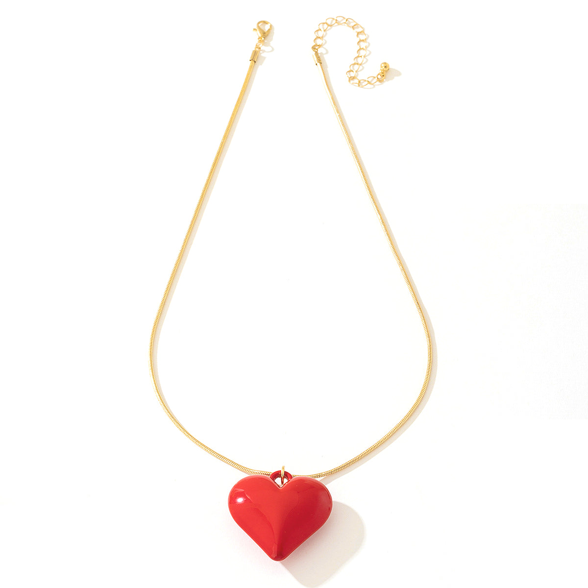 Planderful Vienna Verve Pendant Necklace – Versatile Retro Love Heart Design
