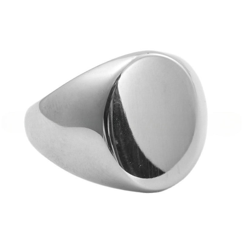 European And American Jewelry Titanium Steel Glossy Ring